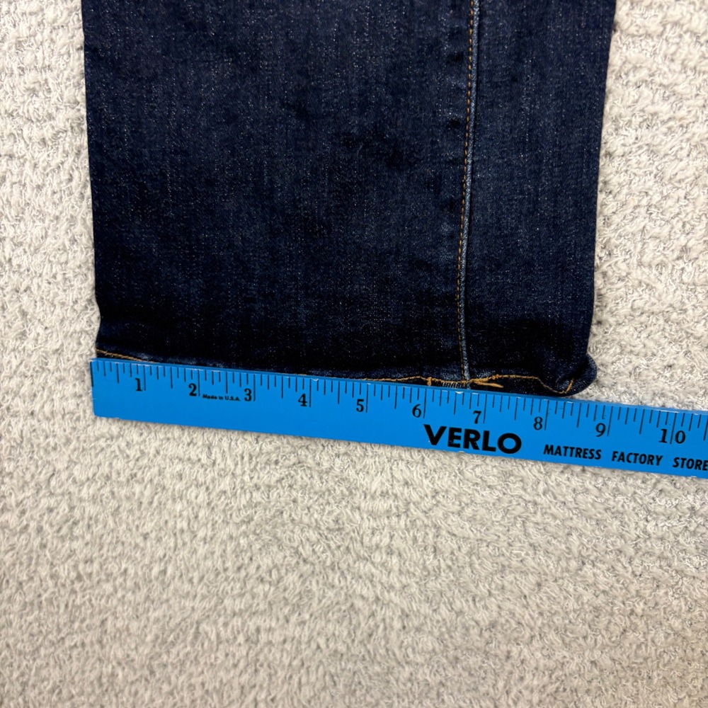 American Eagle Kick Boot Jeans Womens 10 Blue Next Level Stretch Dark Wash Denim - Picture 9 of 9